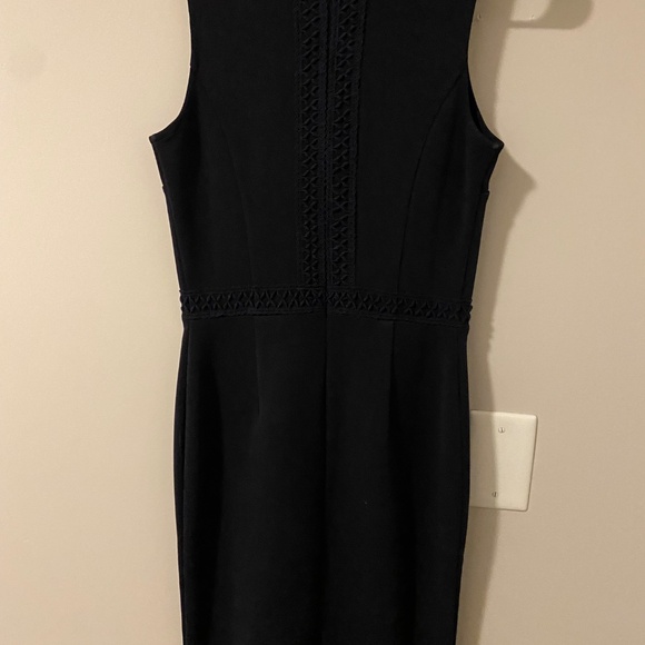 Ann Taylor Navy Sheath Dress | Size 0P - Picture 2 of 6